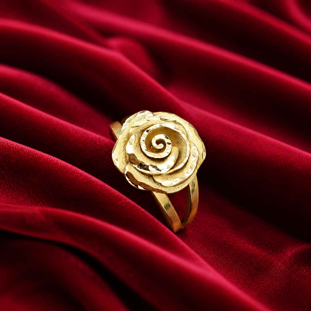 Anillo de rosa
