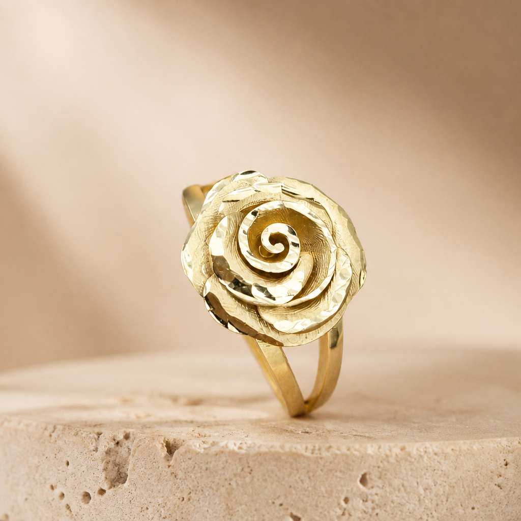 Anillo de rosa