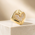 Anillo con corazon