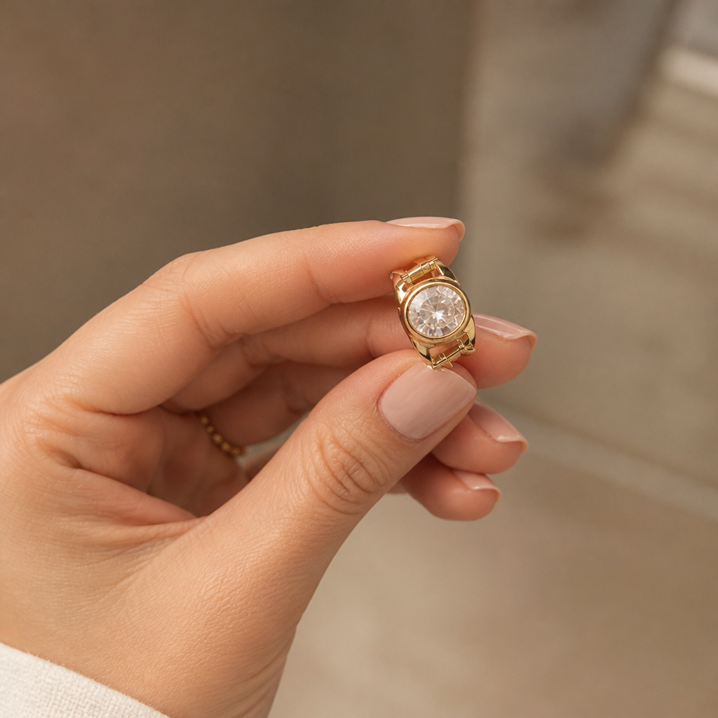Anillo de Perla Unica