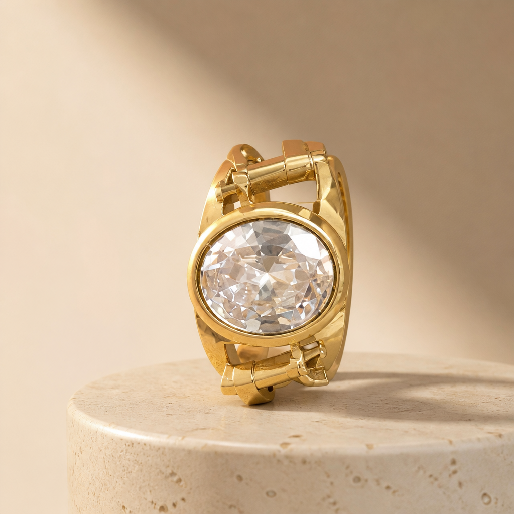 Anillo de Perla Unica
